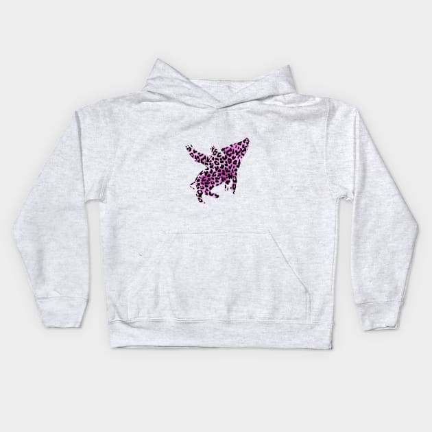 Flying Pig Kids Hoodie by RosaliArt